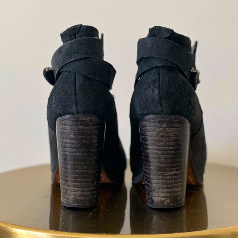 Black Harrow Rag And Bone Ankle Bootie Size 37 - image 3